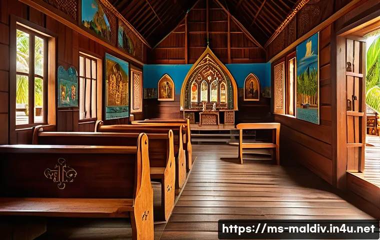 몰디브 독특한 교회 관련 이미지 1