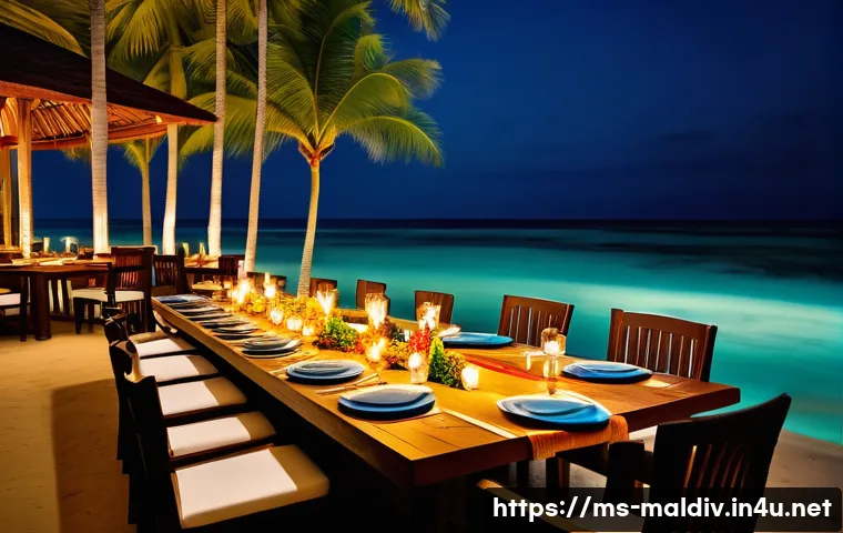 몰디브 바베큐 디너 관련 이미지 2